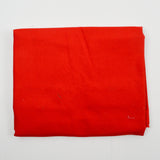Red Textured Canvas Woven Fabric - 42" x 72"