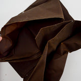 Brown Waxed Canvas Fabric - 42" x 60"