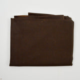 Brown Waxed Canvas Fabric - 42" x 60"