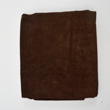 Brown Corduroy Fabric - 64" x 110" (Small Holes)
