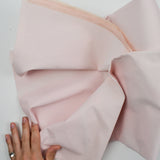 Light Pink Rubberized Coating Canvas Woven Fabric - 54" x 64" + Extra