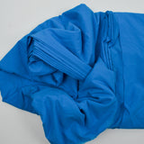 Bright Blue Shirt Weight Woven Fabric - 60" x 288"