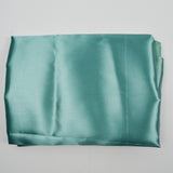 Light Green Polyester Satin Woven Fabric - 74" x 86"