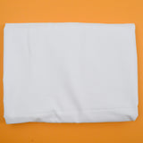 White Synthetic Blend Canvas Woven Fabric - 66" x 104"