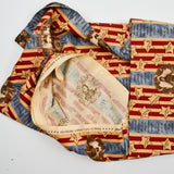 Tan, Red + Blue Judie Rothermel 150th Anniversary Civil War Print Quilting Weight Woven Fabric - 42" x 108"