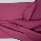 Muted Magenta Pink Twill Woven Fabric - 60" x 88"
