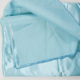 Light Blue Thick Satiny Woven Fabric - 58" x 120"
