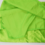 Neon Green Satiny Woven Fabric - 58" x 144"