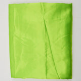 Neon Green Satiny Woven Fabric - 58" x 144"