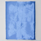 Blue Satiny Woven Fabric - 58" x 96"