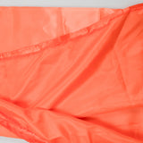Bright Orange Satiny Woven Fabric - 57" x 132"