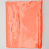Bright Orange Satiny Woven Fabric - 57" x 132"