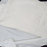 Ivory Satiny Woven Fabric - 60" x 184"