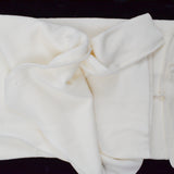 White Springy Fleece Fabric - 60" x 64"