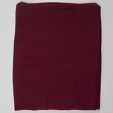Maroon Semi-Sheer Loose-Woven Gauzy Fabric - 30" x 120"
