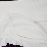 White Sweatshirt Fleece Fabric - 44" x 60"