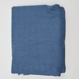 Blue Textured Midweight Woven Fabric - 62" x 144"