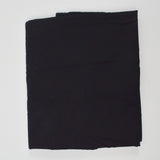 Black Lightweight Woven Fabric - 40" x 104"