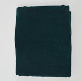 Dark Forest Green Velvety Corduroy Fabric - 42" x 100"