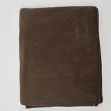 Olive Brown Stretch Corduroy Fabric - 55" x 88"