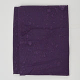 Dark Purple Batik Quilting Weight Woven Fabric - 44" x 110"