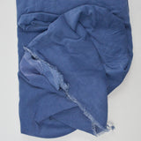Blue Corduroy Woven Fabric - 60" x 88"