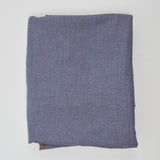 Blue + Brown Polyester Woven Suiting Fabric - 60" x 108"