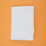 White Basic Woven Fabric - 50" x 106"