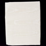 Light Beige Moire Ribbed Woven Fabric - 55" x 94"