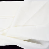 Ivory Polyester Blend Woven Fabric - 36" x 100"