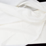 Off-White Woven Shirting Fabric - 44" x 108"