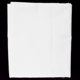 White Semi-Sheer Damask Diamond Silky Woven Fabric - 44" x 100"