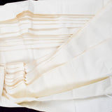 Off-White Stain Resistant-Coated Woven Drapery Fabric - 36" x 576"