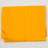 Yellow Fabric with Cross Stitchable Woven Stripes - 58" x 96"