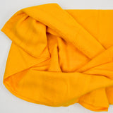 Yellow Fabric with Cross Stitchable Woven Stripes - 58" x 96"