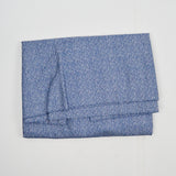 Blue + White Print Quilting Weight Woven Fabric - 44" x 92"