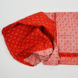 Red + Yellow Geometric Print Quilting Weight Woven Fabric with Seam - 30" x 98"
