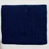Navy Blue Flannel Flat Sheet - 86" x 100"