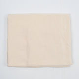 Ivory Beige Ribbed Flowy Woven Fabric - 37" x 124"
