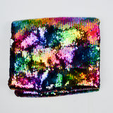 Rainbow Directional Sequin Fabric - 53" x 76"