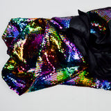 Rainbow Directional Sequin Fabric - 53" x 76"
