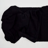 Black Eyelet Lace Fabric - 55" x 88"