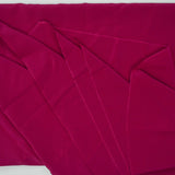 Magenta Synthetic Drapey Woven Apparel Fabric - 46" x 180"