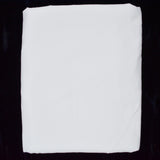 White Microfiber Woven Flat Sheet - 100" x 100"