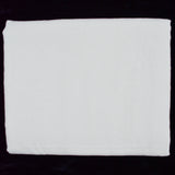 White Semi-Sheer Soft + Lightweight Woven Fabric - 78" x 84"