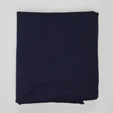 Black + Blue Houndstooth Stretchy Knit Fabric - 55" x 60"