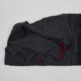 Gray Tweed Wooly Woven Fabric - 42" x 64"