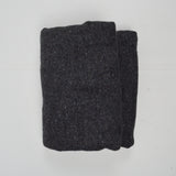 Gray Tweed Wooly Woven Fabric - 42" x 64"