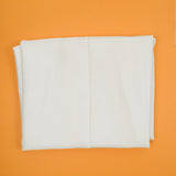 Ivory Satin Twill Woven Fabric - 44" x 112"
