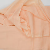 Light Peach Pink Semi-Sheer Gauzy Lightweight Woven Fabric - 60" x 112"